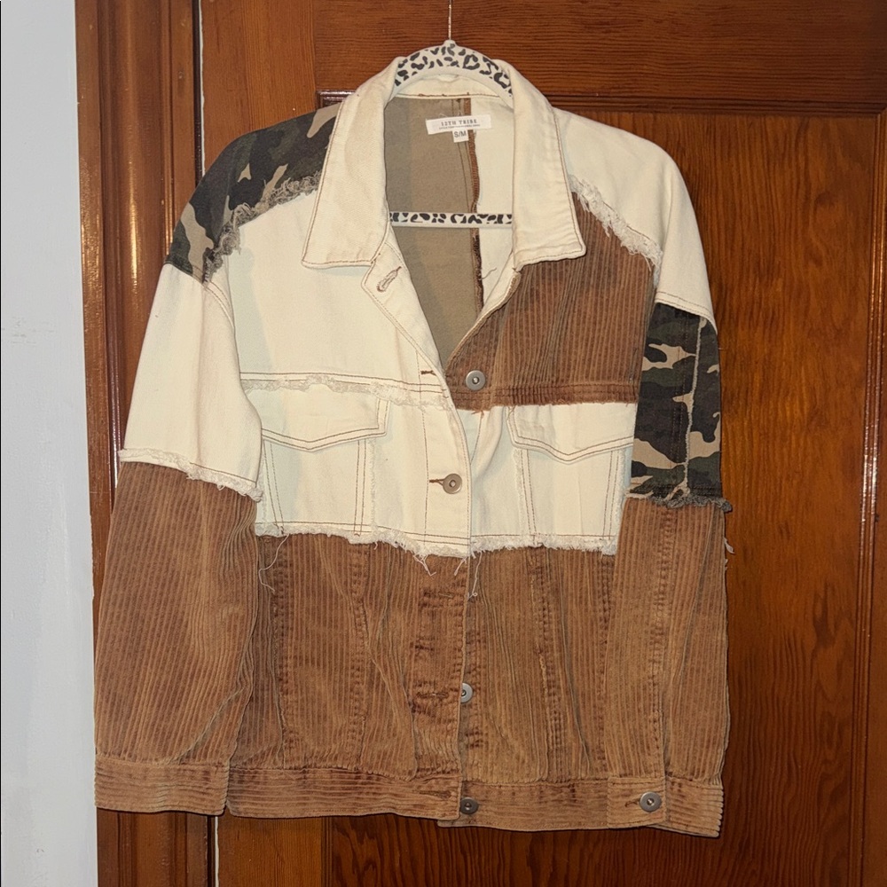 12th Tribe Patch Work Jacket - image 1